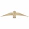 Ekena Millwork Bellingham Rough Sawn Timber Gable Bracket, Douglas Fir, 60"W x 12"H x 6"D x 6"F, 5/12 Pitch GBW060X12X0606BEL00RDF - alternate 1